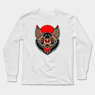 Old School Bat Long Sleeve T-Shirt